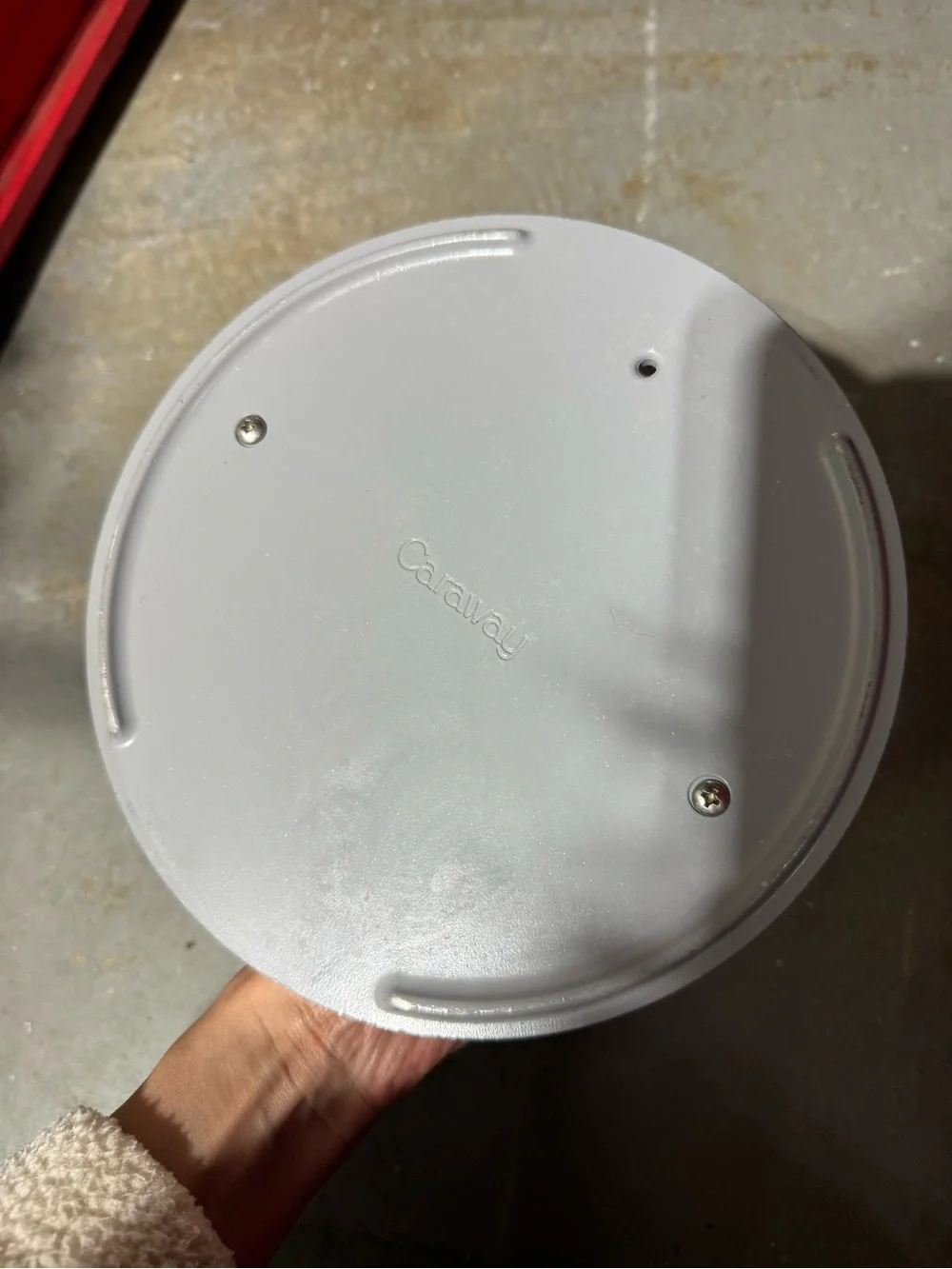 Caraway 8” Replacement Ceramic Non-Stick Lid Only - grey